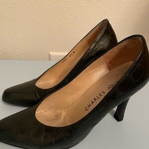 Charles Jourdan Black Heels